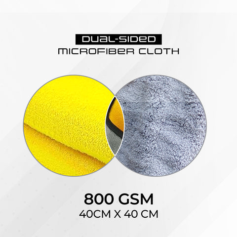 Robustt Multipurpose Microfiber Cleaning Towel Cloth 800 GSM