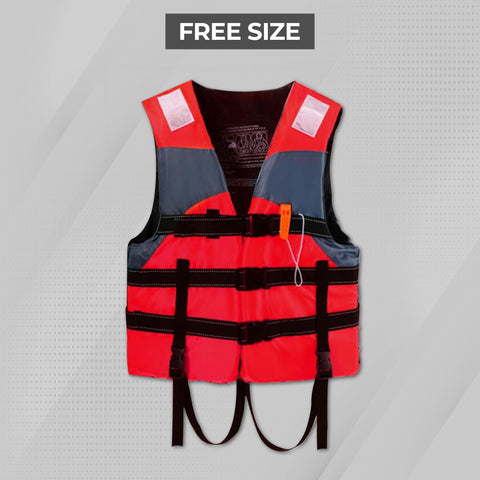 Robustt Life Jackets | Premium EPE Foam | High Buoyancy | Lightweight and Quick Dry | Adjustable Fitting | High Grade Buckle | Perfect for any water activity