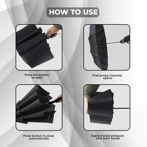 Robustt Umbrella | Good Quality | Heavy Duty Umbrella | Wind Resistant | Waterproof | Travel- Friendly | Lightweight & Portable |