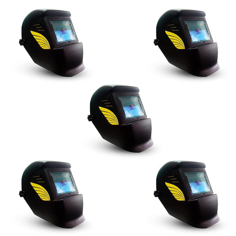 Robustt Auto Darkening Welding Helmet with a Front-Flip Light Weight Protective Head Screen for Welding and Industrial Use