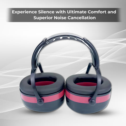 Robustt Earmuffs | Premium Quality |  Adjustable Earmuffs | Comfortable Fit | Heavy Duty Ear Muffs for Hearing Protection and Noise Reduction