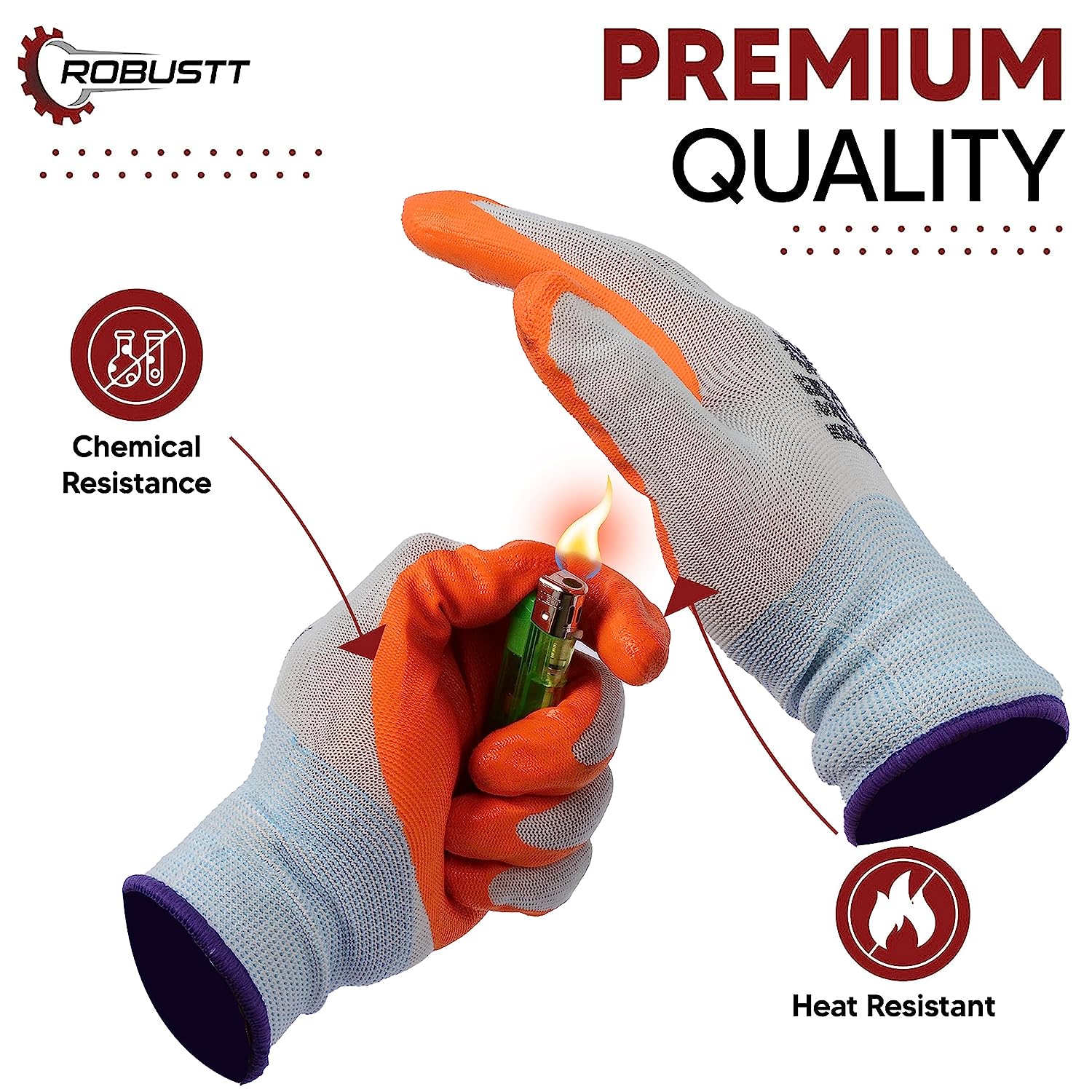 Nylon Safety Hand Gloves, Anti Cut, Cut Reseistant, Industrial