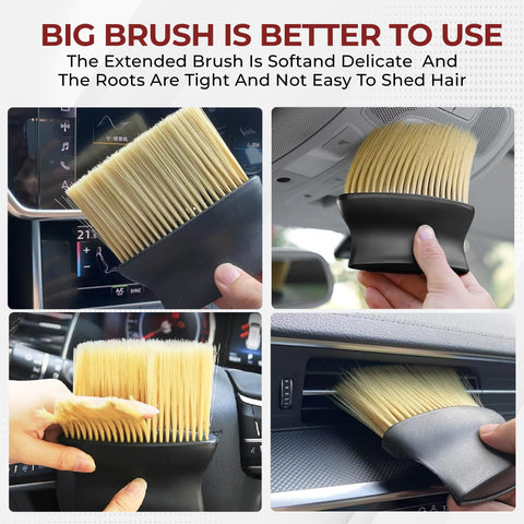 Robustt Car Interior Cleaning Brush