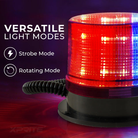 Robustt Emergency Safety Light - Red Blue