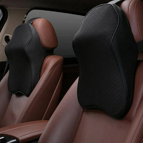 Robustt Car Neck Pillow - Black