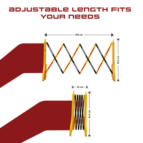 Robustt Man at Work (Pack of 2) and Expandable Barricade (Pack of 1) Combos