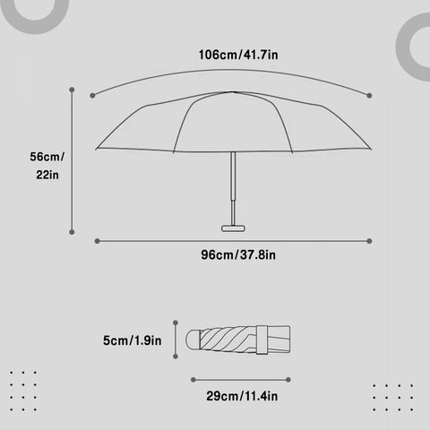 Robustt Umbrella | High Quality | Heavy Duty Umbrella | Wind Resistant | Waterproof | Travel- Friendly | Lightweight & Portable |