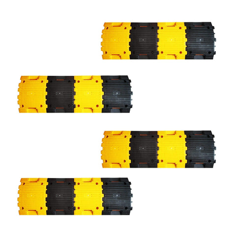 Robustt Plastic Road Speed Bump and Speed Breaker for Road Safety & Concrete Traffic Driveway